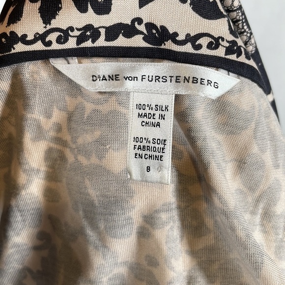 Diane Von Furstenberg Fariba wrap dress size 8 - Picture 5 of 7